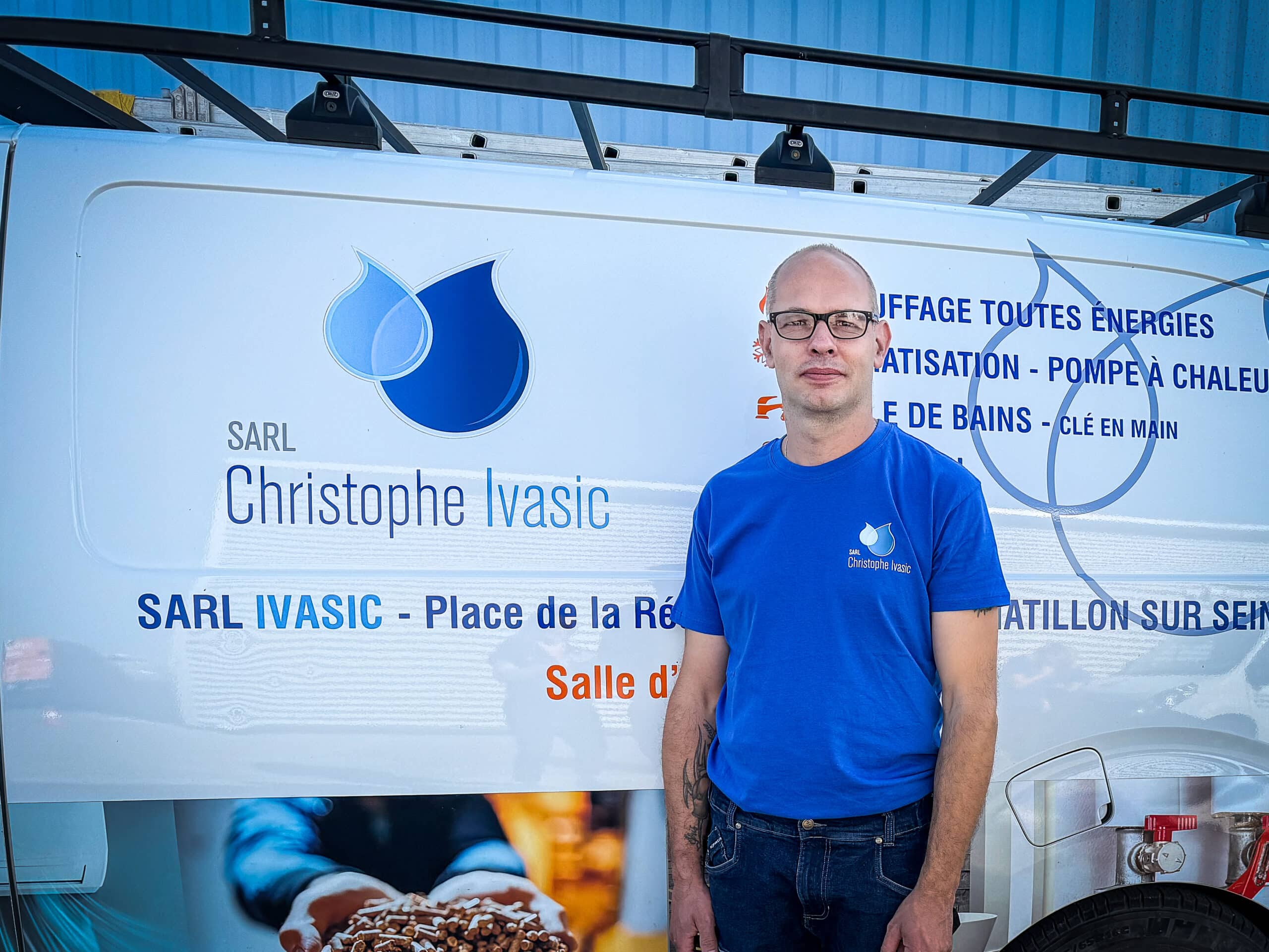 Francois-beauvais-Entreprise-Ivasic montage photo de plusieurs photo du montage de la chaudière